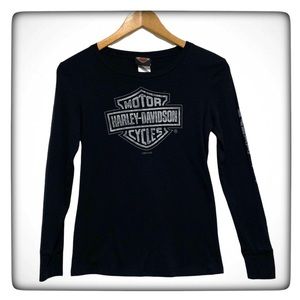 Harley Davidson Redwood Eureka California Long Sleeve Shirt Size Small